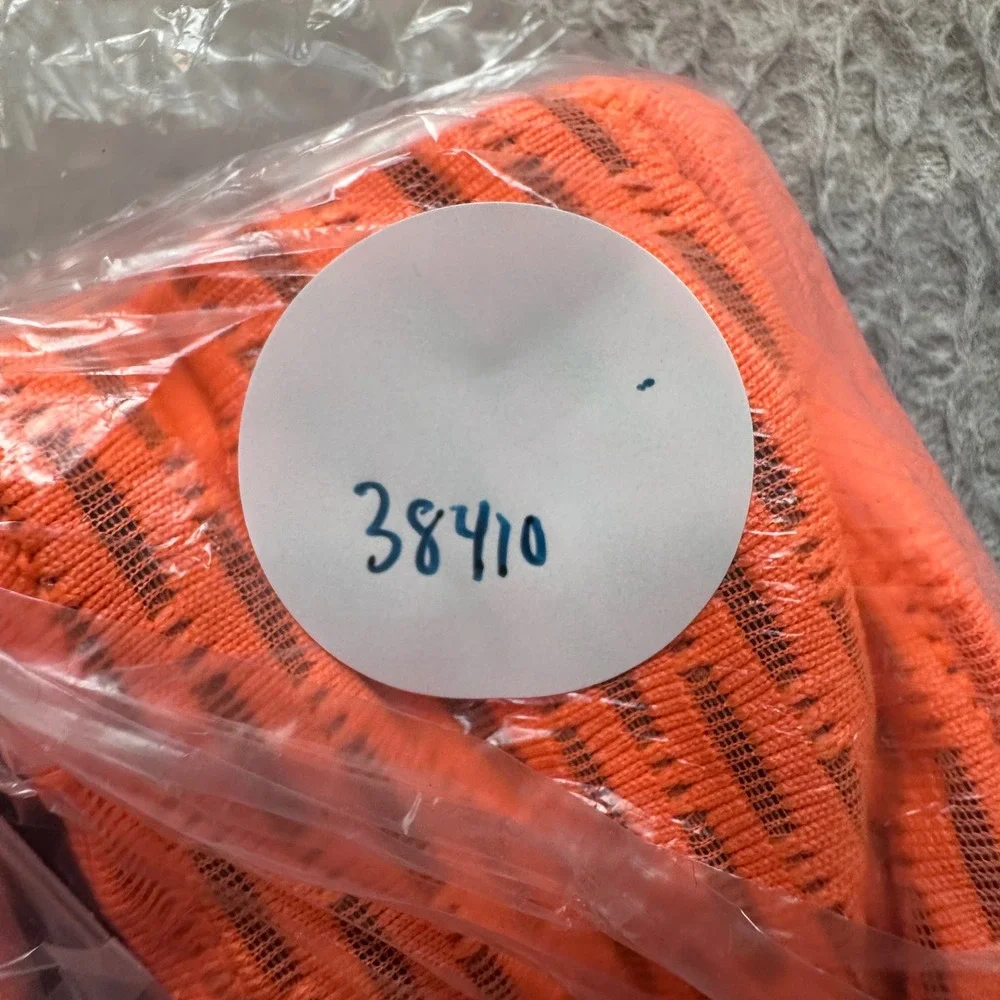 Under Armour Headband Womens OS Orange Performance Mesh Crisscross Sweatband